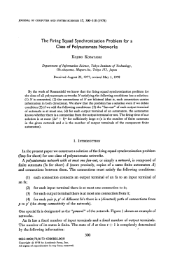 The Firing Squad Synchronization Problem for a
