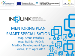 Network of Slovenian RDAs