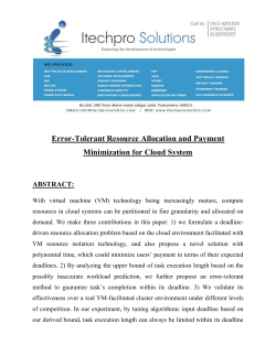 Error-Tolerant Resource Allocation and Payment Minimization for