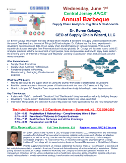 Introduction to presentation - 5 min