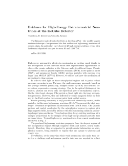 Evidence for High-Energy Extraterrestrial Neu- trinos