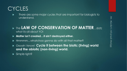 Mr. Blacher`s 7th Grade Biology