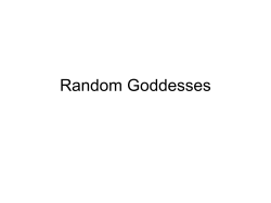 Random Goddesses