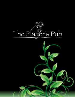 a menu