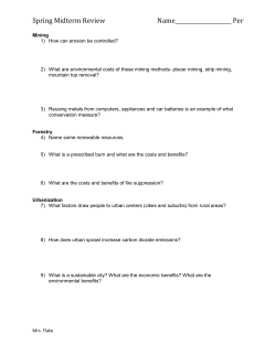 Spring Midterm ReviewName_____________________ Per Mining