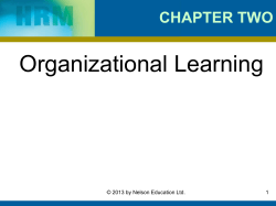 learning organization