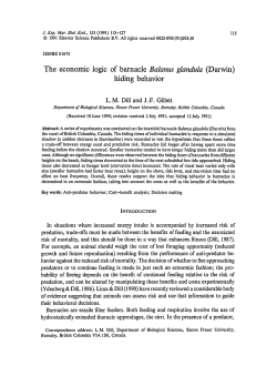 J. Exp. Mar. Biol. Ecol. 153