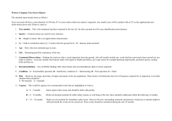 Example tree survey.