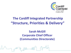Slide 1 - Cardiff Third Sector Council