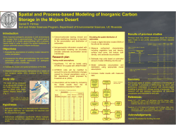 Spatial and Process-based Modeling of Inorganic Carbon Storage in