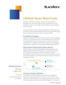LifePath&reg; Smart Beta Funds