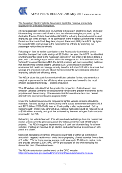 Australian Institute of Energy &ndash; Planning for Electric Vehicles Event