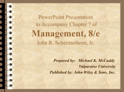 Chapter 7: Information and Decision Making