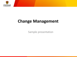 Kurt Lewin`s Theory of Change