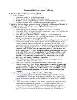Diagnosing IST Scoreboard Problems