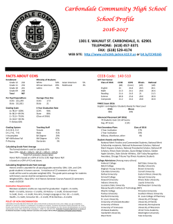 School Profile - Carbondale Community High School