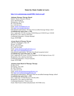 State-by-State Guide to Laws