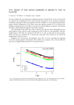 08-02 Absence of weak electron localization in epitaxial Fe wires on