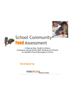 School Community Food Assessment