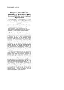 Manganese, iron, and sulfate reduction rates in terrestrial carbon
