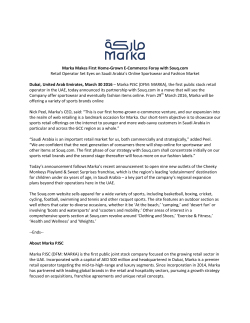 Marka Makes First Home-Grown E-Commerce Foray with Souq.com