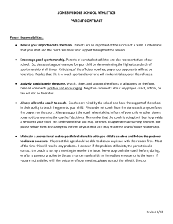 Parent Contract - Boone County Schools