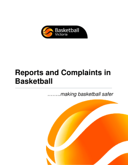 Reports and Complaints in Basketball