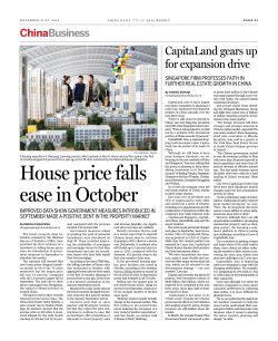 House price falls ease in October - Asia Weekly