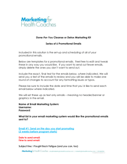 Done-For-You Cleanse or Detox Marketing Kit Series of 6