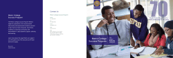 Metro Brochure - Metro College Success Program