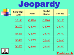Jeopardy