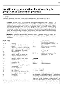 An efficient generic method for calculating the properties of
