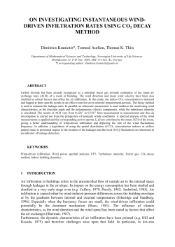 Paper title for the 2011 AIVC