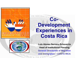 CRI Ponencia 1 - Regional Conference on Migration