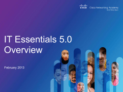 Student Networking Knowledge and Skills