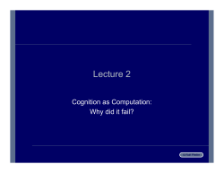 lecture2 - Ohio University