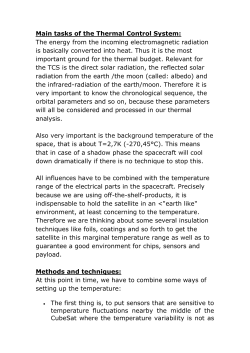 COMPASS-2 - TCS - Thermal Description