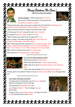 Merry Christmas Mr Bean