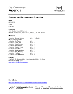 Making Room for the Middle: A Housing Strategy for Mississauga