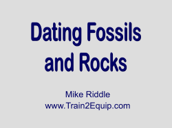 Radiocarbon Dating