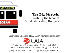 The Big Stretch: Making the Most of Small Marketing Budgets