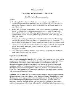 Envisioning All Saint Anthony Park in 2040