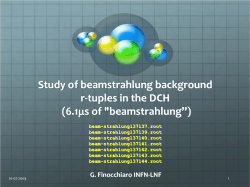 Slides - Agenda INFN