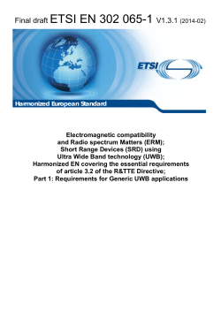 EN 302 065-1 - V1.3.1