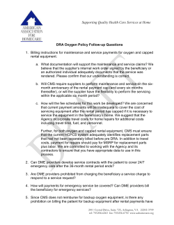 Billing instructions for maintenance and service payments for