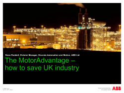 MotorAdvantage from ABB What is it?
