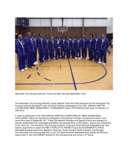 Alexander City Housing Authority Youth and Adult Services