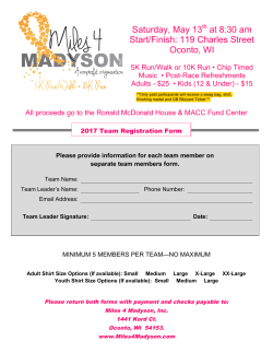 Team Registration Form