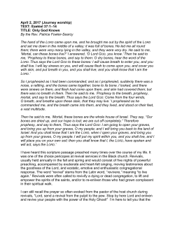 Only God Knows By the Rev. Patrice Fowler