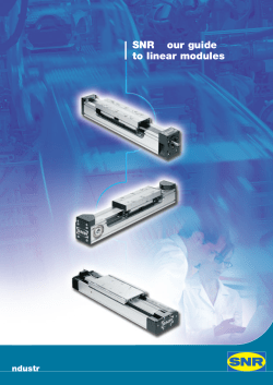 SNR our guide to linear modules